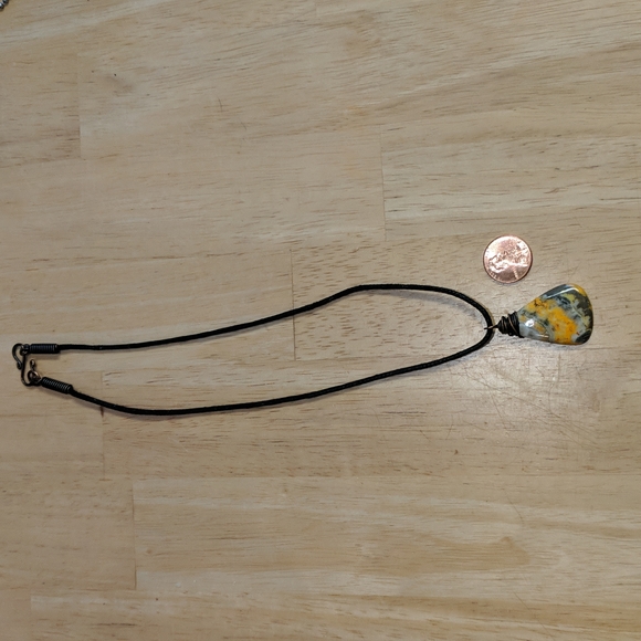 Bumblebee Jasper Necklace - Picture 2 of 4